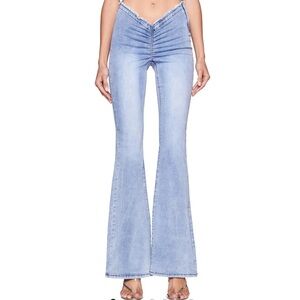 I.AM.GIA- NEAVAH DENIM PANT - BLUE DENIM : LIGHT BLUE